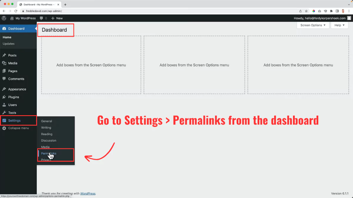 Hostinger settings for permalinks